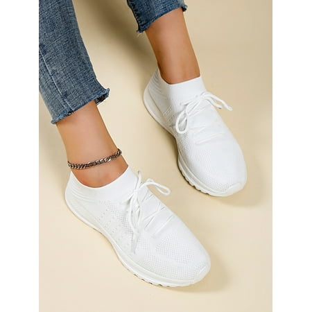 

Minimalist Lace-up Front Running Shoes Women‘s Footwear