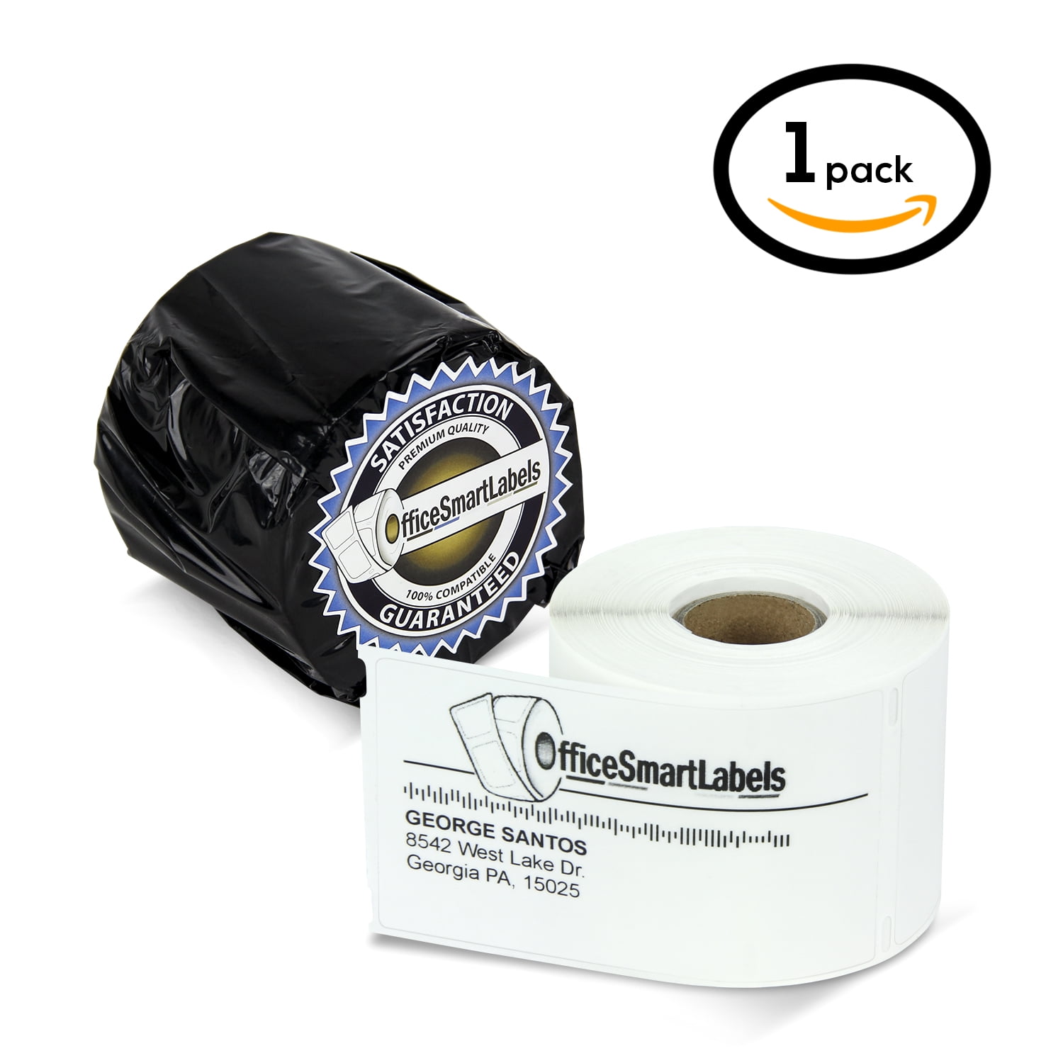 Labels 30857 Adhesive Internet Shipping 16 Rolls Dymo® Compatible Multipurpose 