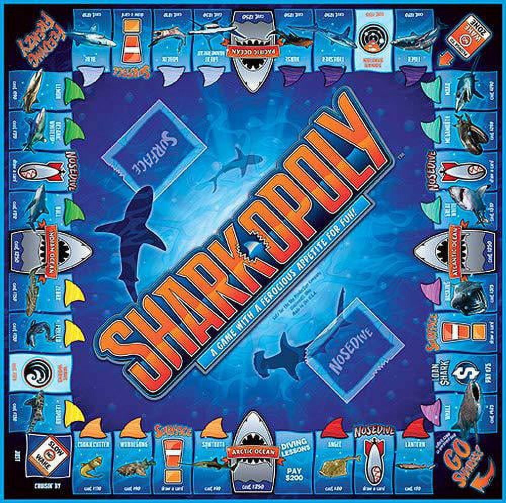 Shark Opoly Board Game, by Late for the Sky