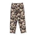 thumbnail image 4 of Xecao Cute French Bulldog Women's Straight Lounge Pajama Pants: The Epitome of Relaxed Sleepwear, 4 of 9