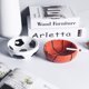 thumbnail image 5 of Cenicero creativo de resina nórdica estilo péndulo mesa de baloncesto bar sala de estar mesa de té decoración péndulo (baloncesto) JM, 5 of 5