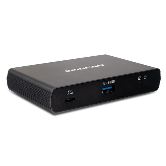 IOGEAR Quantum Thunderbolt 4 Mini Dock, Single 8K / Dual 4K Display, Up to 3 USB-C or Thunderbolt 4 Devices, 40 Gbps Win 10, 11 / Mac M2 Pro M3 Pro GTD4MTHAA
