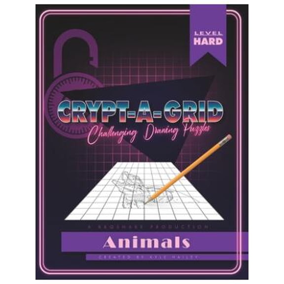 Crypt-a-grid: Challenging drawing puzzels (Paperback)
