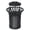 Black - Large with Lid, variant on Chantmo 15 Gallon Commercial Garbage Can Heavy Duty Outdoor with Triangle Lock Tethered Lid Removable Bucket for Patio Deck Garden