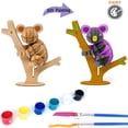 thumbnail image 2 of Rompecabezas de madera 3D oso de fresa Animal Koala Modelo Rompecabezas Artesanía de madera, 2 of 4