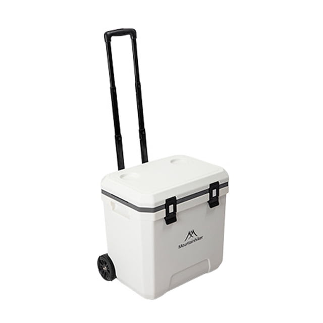 Portable FreshKeeping Box Picnic Ice Box Multifunctional Camping Car Cool Box Food Insulation Trolley Box Large Capacity Cooler