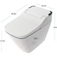 thumbnail image 2 of VOVO STYLEMENT TCB-090S Smart Bidet Toilet with Auto Flush, LED Night Light Heated Seat, 2 of 6