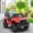 RED, variant on Erinnyees Ride on Jeep Car 12V Kids Electric Vehicles with Parent Remote Control, Safety Belt,Forward and Reverse Functions,Battery Powered,Spring Suspension,Music and Lights-Pink