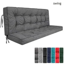 swing Porch Swing Cushions,Swing Replacement Cushions,Waterproof Porch Swing Cushion 2-3 Seater