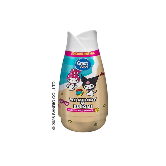 Great Value Aromatizante Cono Gel Kuromi - My Melody Summer 170G