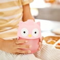 thumbnail image 4 of Munchkin® Whoo™ Soft-Touch Spill-Proof Baby and Toddler Sippy Cup, 8 oz, Owl, Pink, Unisex, 4 of 7