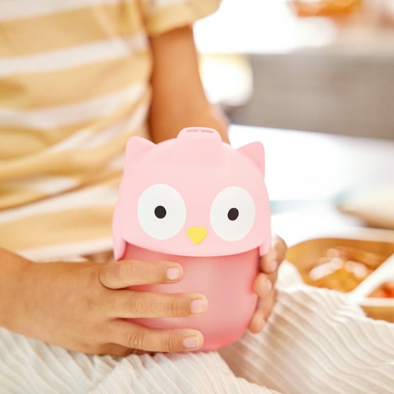 Munchkin Soft-Touch Sippy Cup 8 oz Owl Pink for Babies and