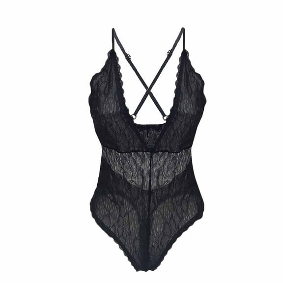 Tbopshirt Lingerie for Women,Womens Lingeries Ladies Cool Girl Lingerie Lace Solid Sedin Seductive Fashion Sling Jumpsuit Suit,Valentines Day Gift for Her