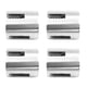 thumbnail image 1 of 2x 2pcs 316 Adaptador de Malla de Alambre de Material Acero Inoxidable Malla de Alambre Clip Cruzado de 3 Mm, 1 of 5