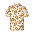 thumbnail image 3 of Haiem Forest Squirrel Printed Hawaiian Shirt for Men - Men’s Casual Beach Summer Shirts - Stretch Fabric with Modern Fit-Medium, 3 of 9