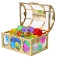 thumbnail image 3 of WORGEOUS 1 Juego de gemas de diamantes de plástico de colores, joyas de gemas falsas, gemas de diamantes acrílicos para manualidades con caja, 3 of 9