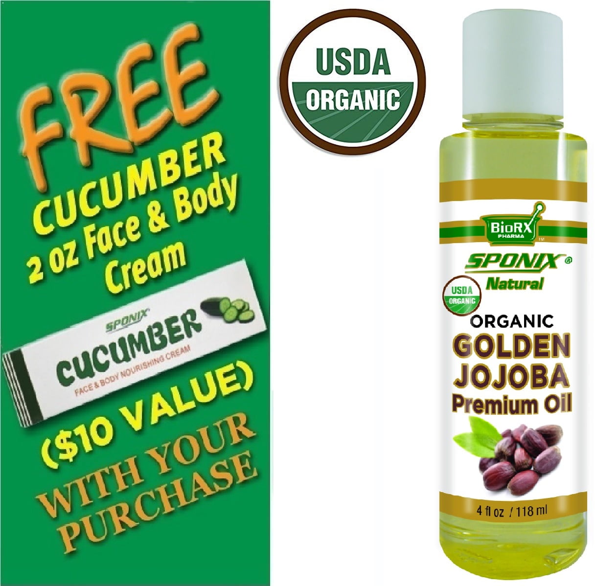 Jojoba Oil 4 Oz 118 mL 100 Pure Jojoba Oil for Skincare and