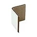 Samuel Strapping Sys. ACVG160-21/2-HG Professional-Business-Packaging Edge Protector - White Corner Protector