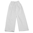 thumbnail image 2 of Pantalones de vestir Nikou de pierna recta y cintura alta color blanco talla M, 2 of 15