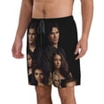 thumbnail image 2 of The Vampire Diaries Men's Beach Shorts Swim Trunks Casual Quick Dry Board Shorts Swimwear with Mesh Lined and Pockets, 2 of 8