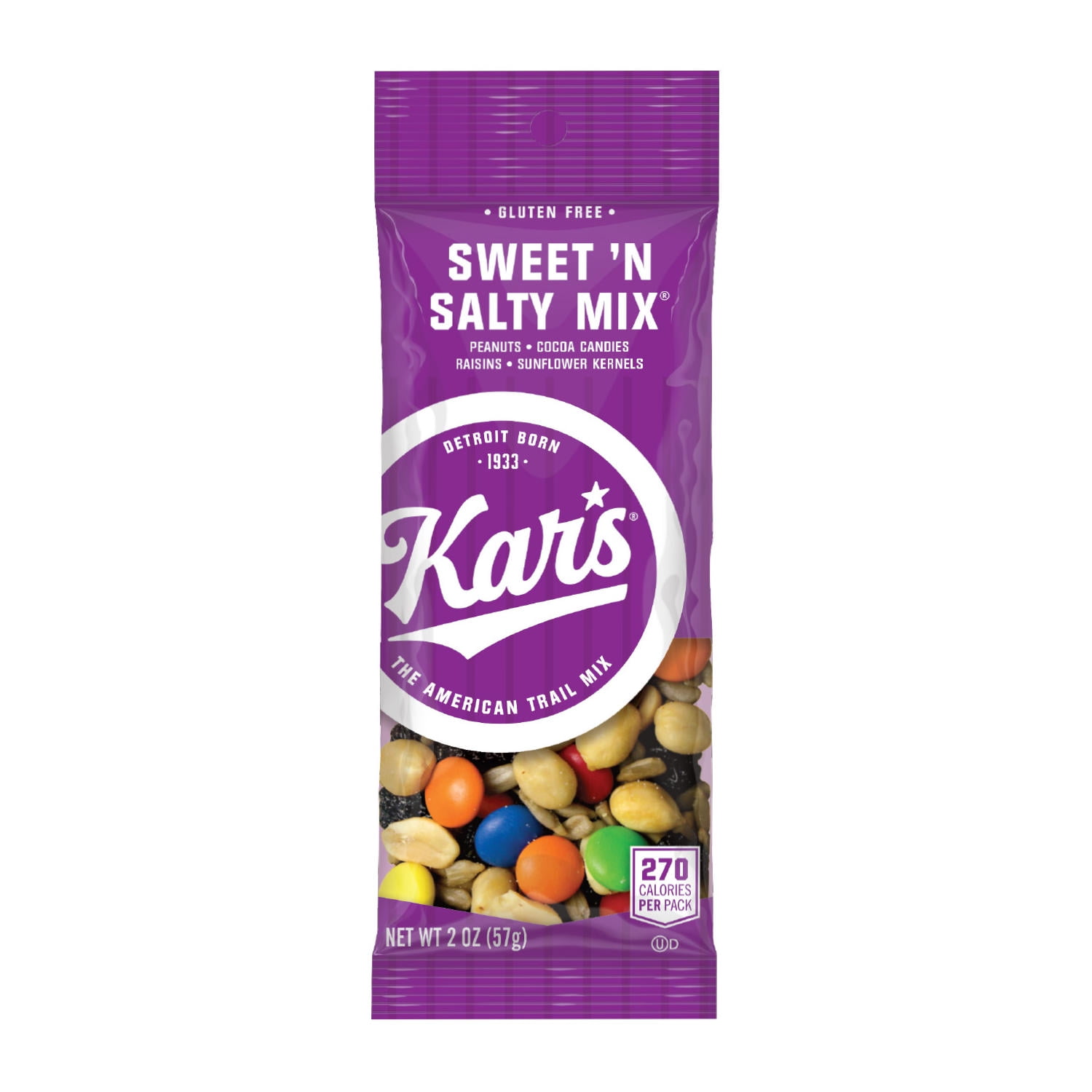 Kar's Gluten-Free Sweet 'N Salty Trail Mix, 2 Oz, 40 Count Box