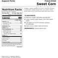 thumbnail image 2 of Augason Farms Freeze Dried Sweet Corn 1 lb No. 10 Can, 2 of 4