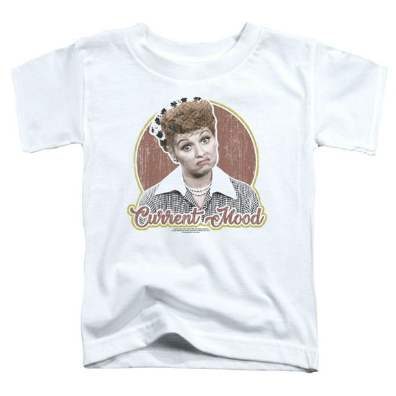 I Love Lucy Current Mood S/S Toddler T-Shirt White