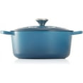thumbnail image 3 of Le Creuset 9qt Ovensafe Enameled Cast-iron Dutch Oven, Marseille, 3 of 7
