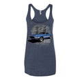thumbnail image 2 of Wild Bobby Ford Shelby GT500 Vintage Mustang Women Tri-Blend Racerback Tank Top, 2 of 6