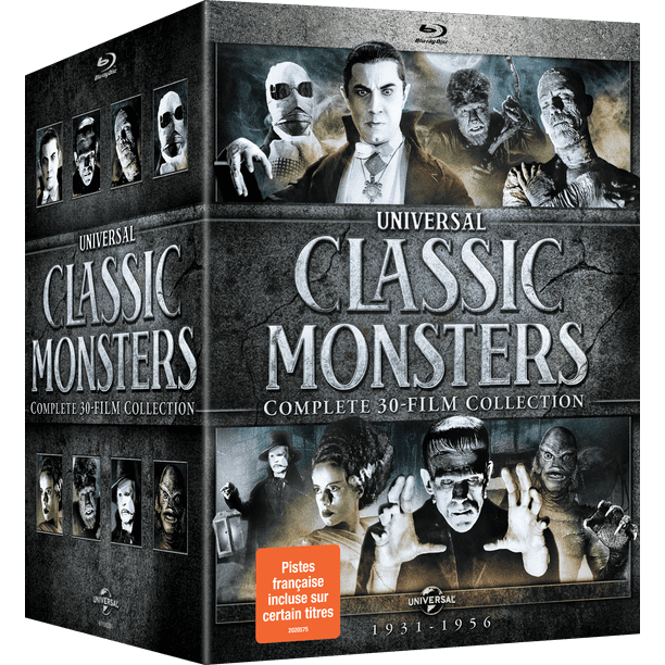 Universal Monstres Classiques Collection Complète de 30 Films [DVD]