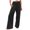 Black, variant on Hrsba Woman Plus Size Casual Pants, Womens Wide Leg Pants High Waisted Pants For Women Womens Pants Casual Loose Wide Leg High Waist Straight Leg Casual Pants