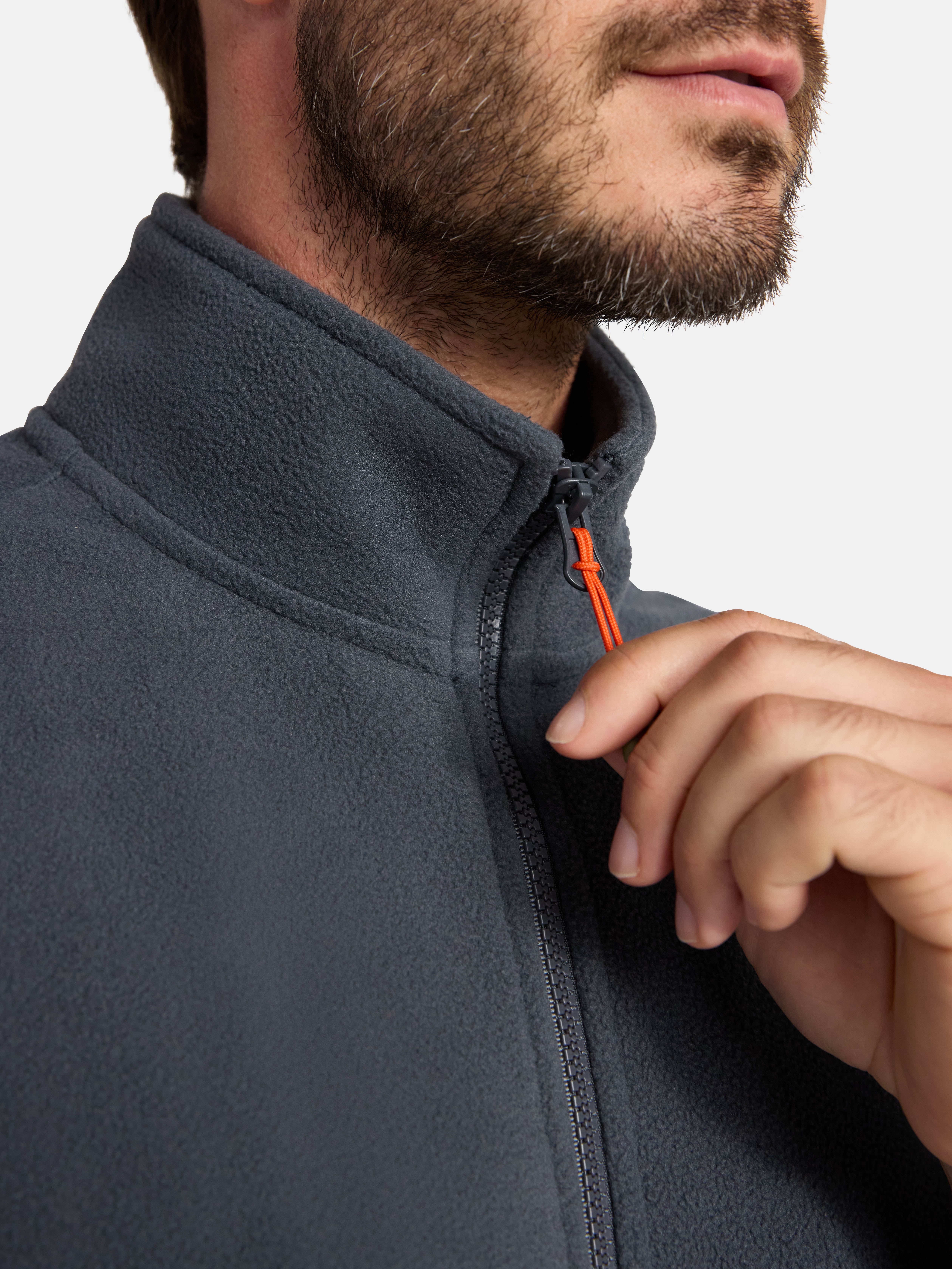 Ozark Trail Men's and Big Mens's Polar Fleece Vest, Sizes S-3XL