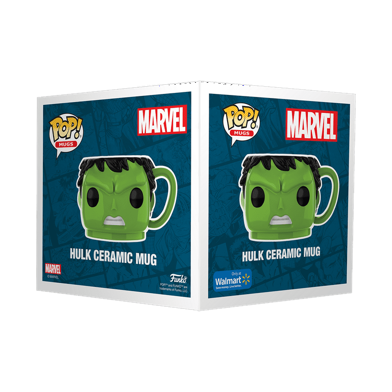 Funko Pop! Mug: Marvel - Hulk Ceramic Mug 16oz (Walmart Exclusive)