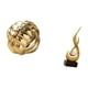 thumbnail image 5 of Figura de cerámica,Figura de cerámica con forma de bola de hilo y nudo,Escultura abstracta de fuego,Estatua de arte abstracto,adorno decorativo para el hogar,Escultura de fuego, 5 of 8