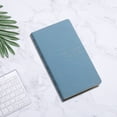 thumbnail image 4 of Nkmbld Journal Notebooks Schedule Portable Pocket Book Planner Leather Notebook, 100 GSM College Ruled Notebooks for Work, Travel, Note Taking, Blue, 4 of 7