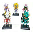 thumbnail image 1 of Figuras de acción de Saint Seiya para niños, juguetes coleccionables de PVC, caballeros del zodiaco, Anime japonés, regalo, 5 unids/set por Set Qiuyongming unisex, 1 of 1