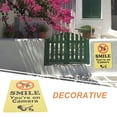 thumbnail image 4 of Miangastore Dog Warning Sign No Peeing Warning Sign Dog Walking Warm Tip Sign Smile You're On Camera Sign, 4 of 8