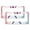 Pattern-212, variant on 2 Pieces Funny Peeking Dog Boxer in Santa Hat Snowflake Xmas License Plate Frame Best Dog License Plate Frames Cover Holders Quality Aluminum 2 Hole for US And CA