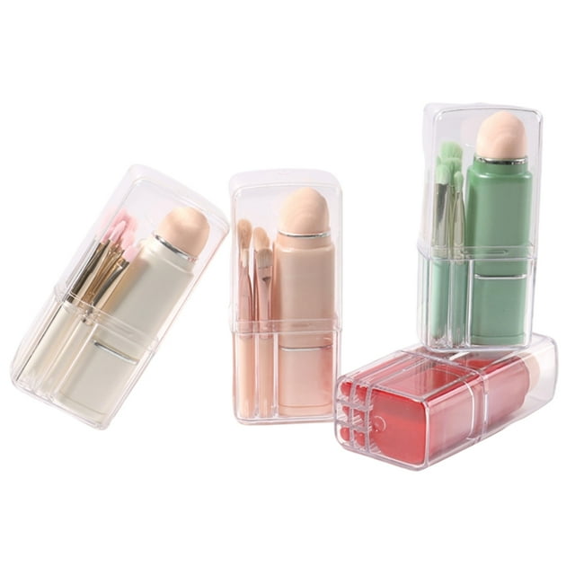 Beauty Tool,Retractable Makeup Brush Set Facial Cosmetic Brush Set Makeup Brush Set Modern Innovation