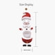 thumbnail image 3 of Matsuzay Adhesivo navideño para nevera interesante diseño de escena de dibujos animados DIY calcomanías para refrigerador adorno de festival Kits de decoración para fiestas, 3 of 6