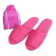thumbnail image 5 of Par de zapatils de spa desechables, zapatils de spa con punta cerrada y esponjosas para hotel, hogar, de invitados, se adapta a mayoría Red para mujeres Macarena Zapatillas desechables de hotel, 5 of 8