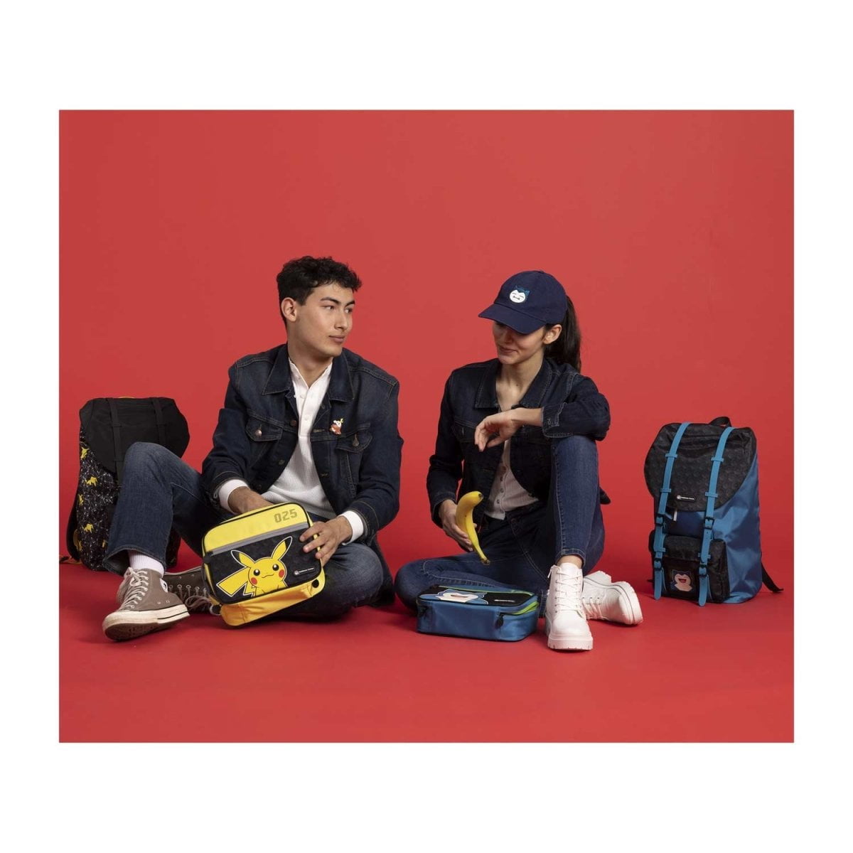 Pokemon Pikachu Color Block Pokémon Fundamentals Lunch Bag