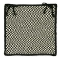 thumbnail image 7 of OT49R132X132S Outdoor Houndstooth Tweed - Black 11' square Rug, 100% Polypropylene - Square., 7 of 7