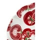 thumbnail image 4 of Juego 4 Platos Galerias El Triunfo Ceramica Blanca Diseño Tomate Rojo 21.5cm, 4 of 5