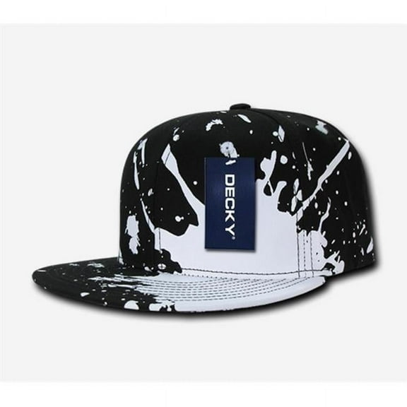 Splat Snapbacks, Black