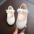 thumbnail image 4 of Girls Shining Flowers Princess Shoes Party Wedding Summer Dress Shoes, 4 of 4
