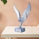 thumbnail image 5 of Estatua de águila de resina, escultura, figurita, sanía de escritorio, adorno, decoración creativa para estantería, sala de estar, Bar, 22cmx33cm Baoblaze Estatuas de águila, 5 of 8