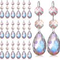 thumbnail image 1 of 20 piezas candelabro de cristal de repuesto Arco Iris lágrima cristal candelabro accesorios cuentas TUNC Sencillez, 1 of 5
