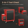thumbnail image 4 of Gymax 6-Drawer Rolling Tool Chest Lockable Tool Box and Storage Cabinet Garage Workshop, 4 of 10