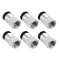 thumbnail image 1 of Unique Bargains 6 Pcs Tube OD 3/8 Pouce à Filetage Femelle NPT 1/4 Pouce pour Raccords, 1 of 7